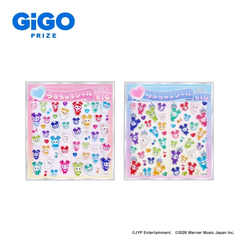 TWICE LOVELYS うるうるシールBIG