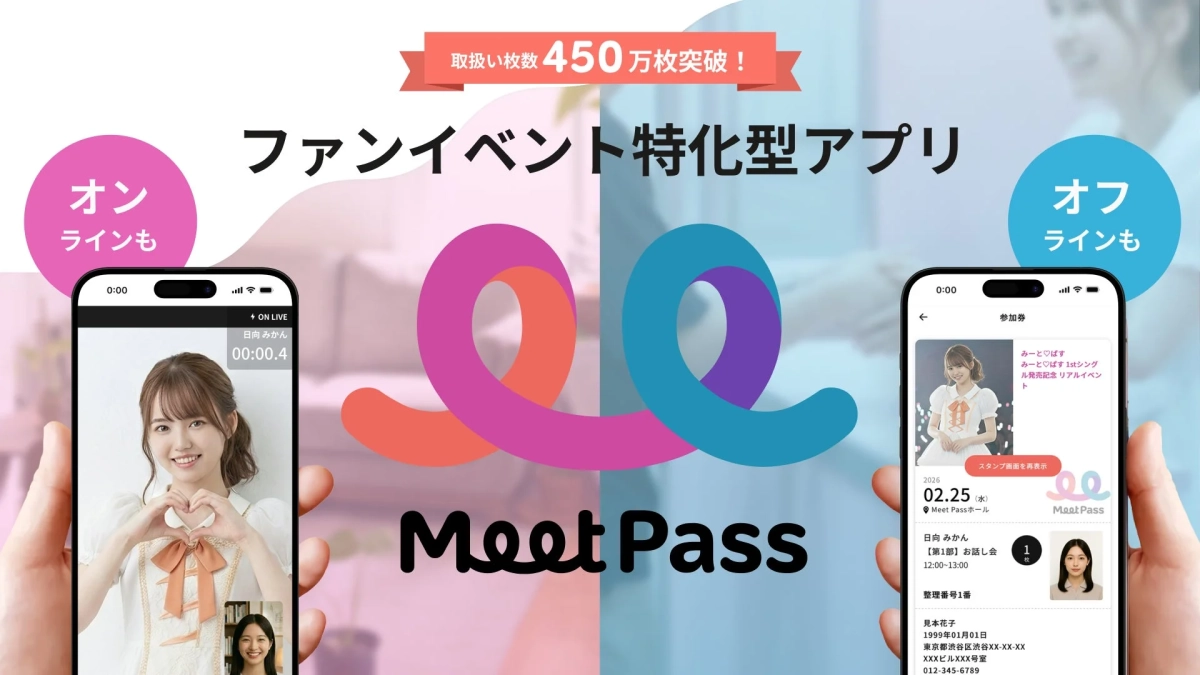Meet Passアプリのプロモーション画像
