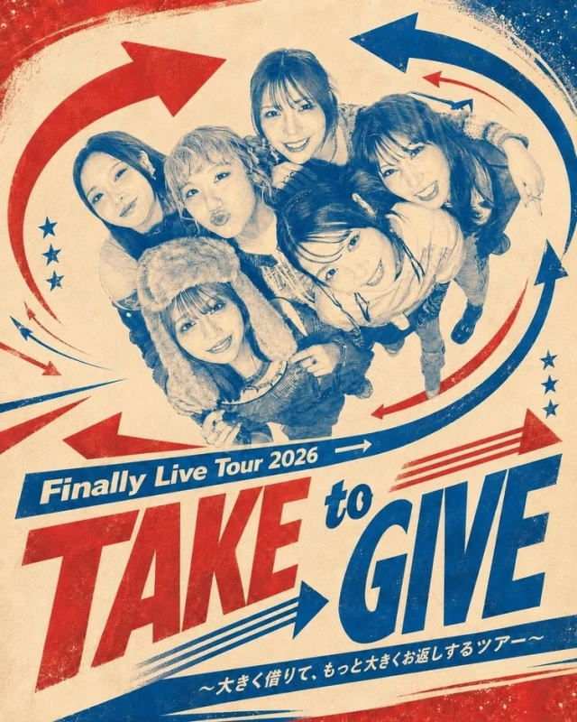 Finally Live Tour 2026 ポスター