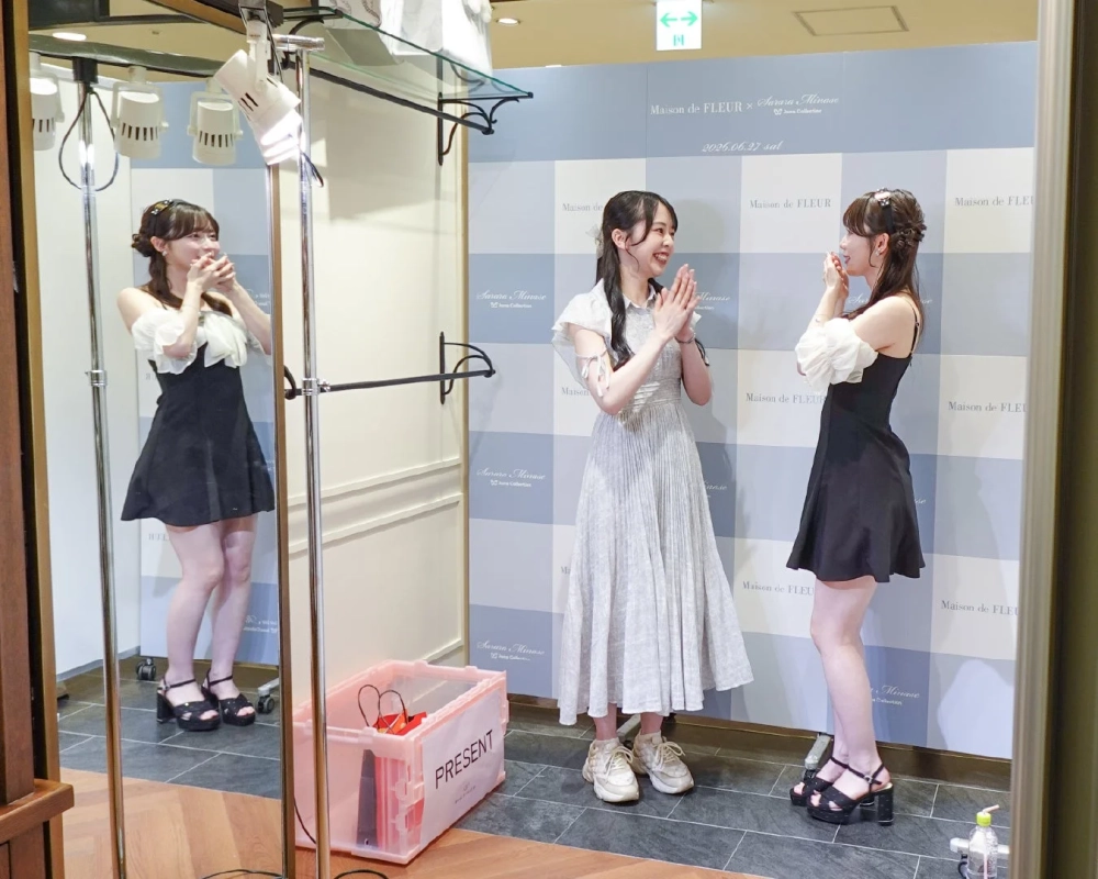 水瀬さららさんとファンとの交流