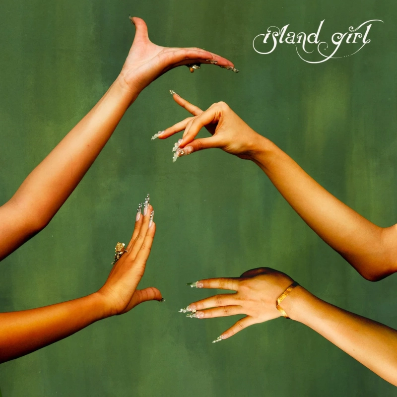 「island girl」のアートワーク