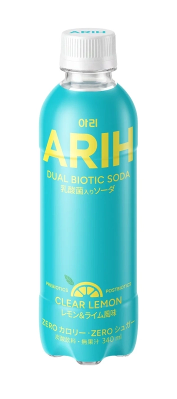 デュアルバイオティク・ソーダ 乳酸菌入りソーダ レモン&ライム風味