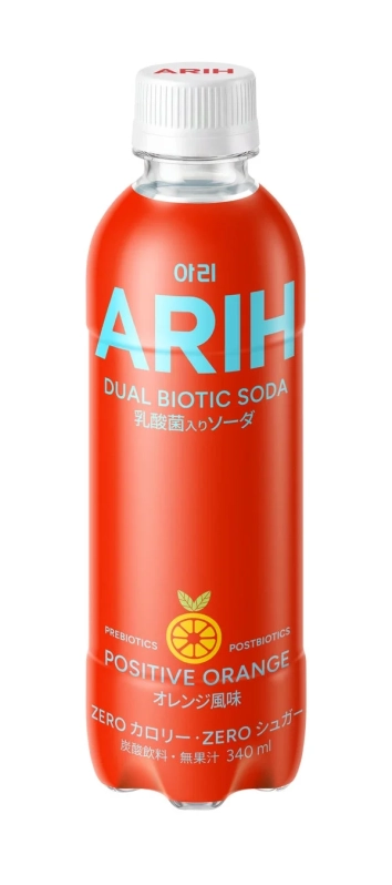 デュアルバイオティク・ソーダ 乳酸菌入りソーダ オレンジ風味