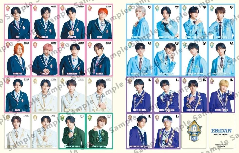 EBiDAN 15th ANNIVERSARY SPECIAL CARD
