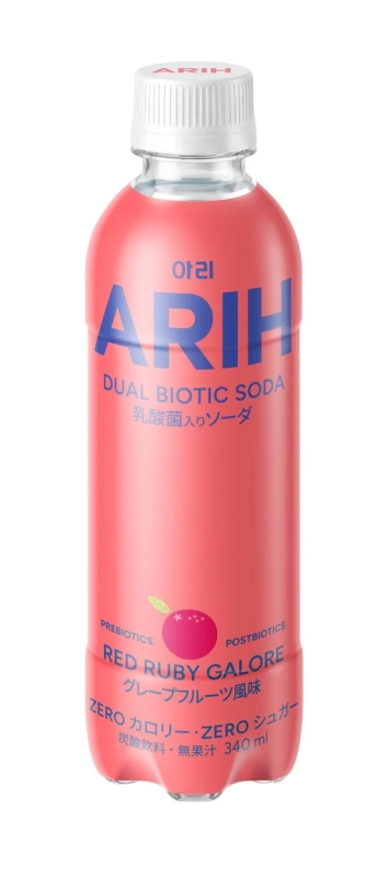 デュアルバイオティク・ソーダ 乳酸菌入りソーダ グレープフルーツ風味