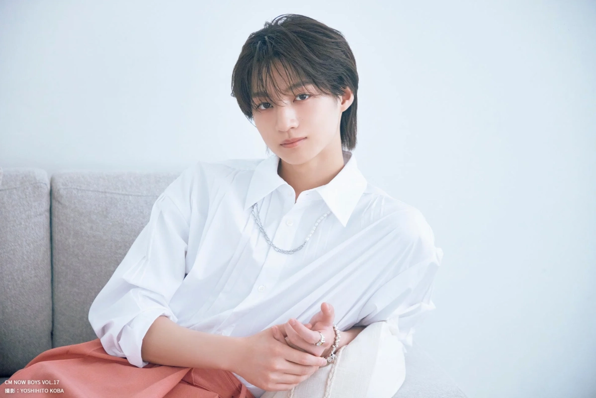 志賀李玖さんのポートレート