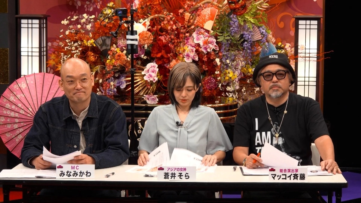 みなみかわ、蒼井そら、マッコイ斉藤