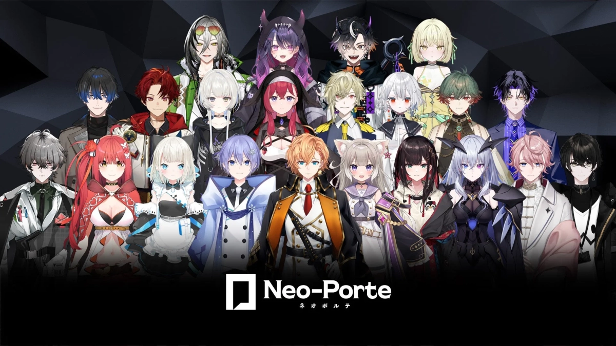 多数のVTuberが集合したキービジュアル