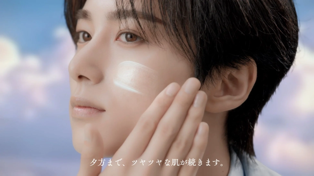 夕方まで、ツヤツヤな肌が続きます。