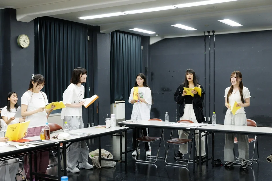 歌唱練習の様子
